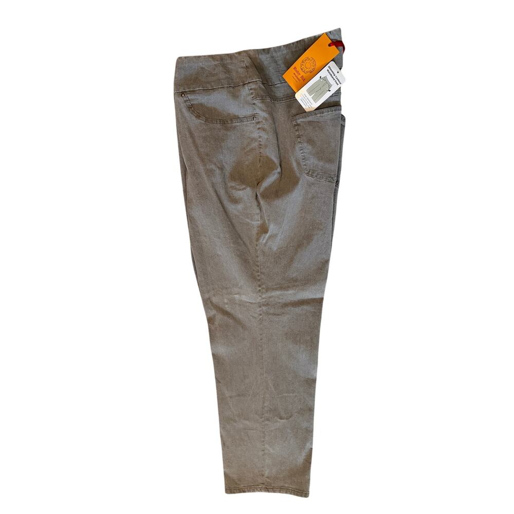 Ruby Road Comfort Fit Jeans in Dove Gray Wash, Women's Size 24W NWT